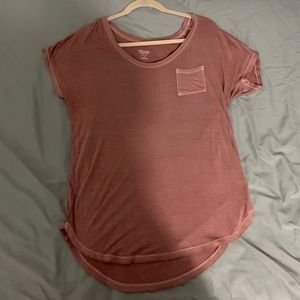 soft mauve t shirt